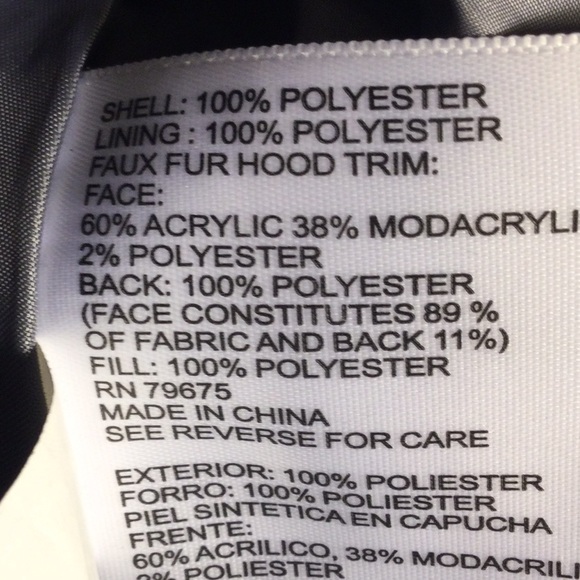 🌼 Michael Kors 🌼 Girls Puffer Coat w/ Detachable Hood faux fur trim, 7-8 - Picture 11 of 13